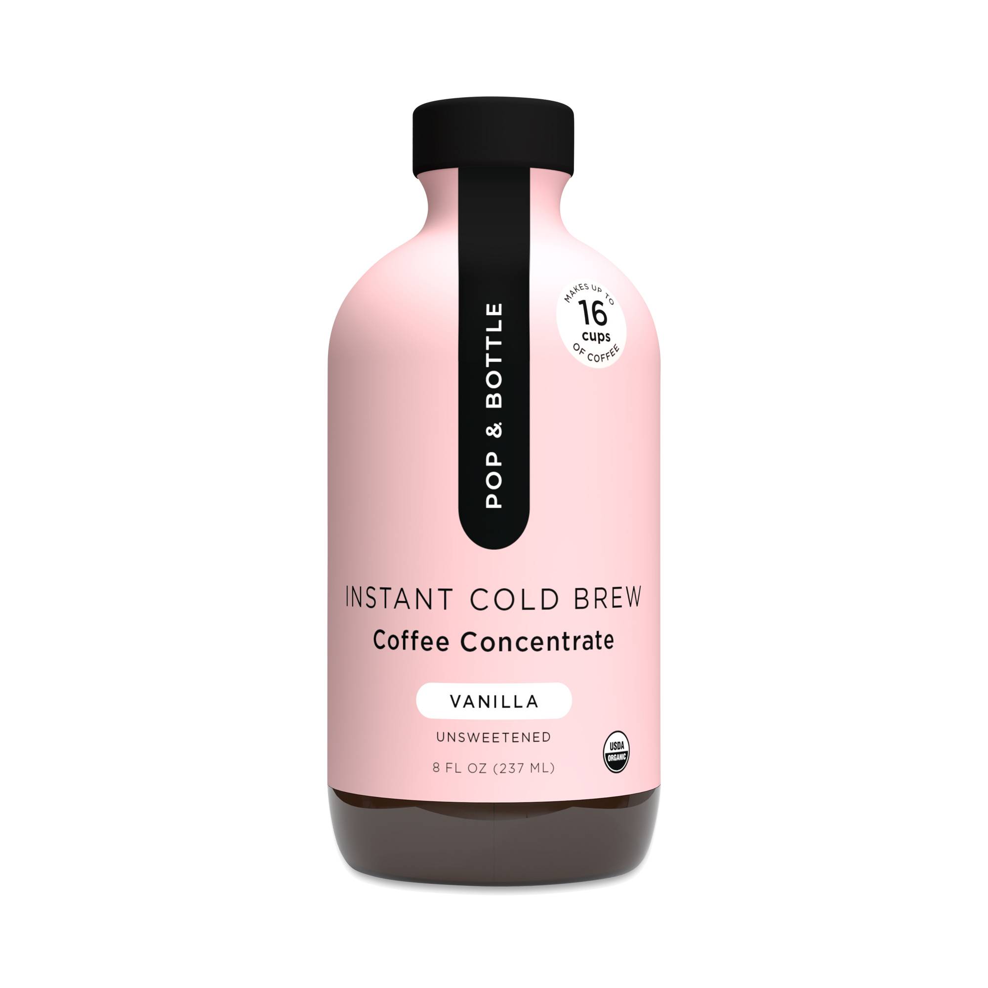 Instant Cold Brew Coffee Concentrate, Vanilla