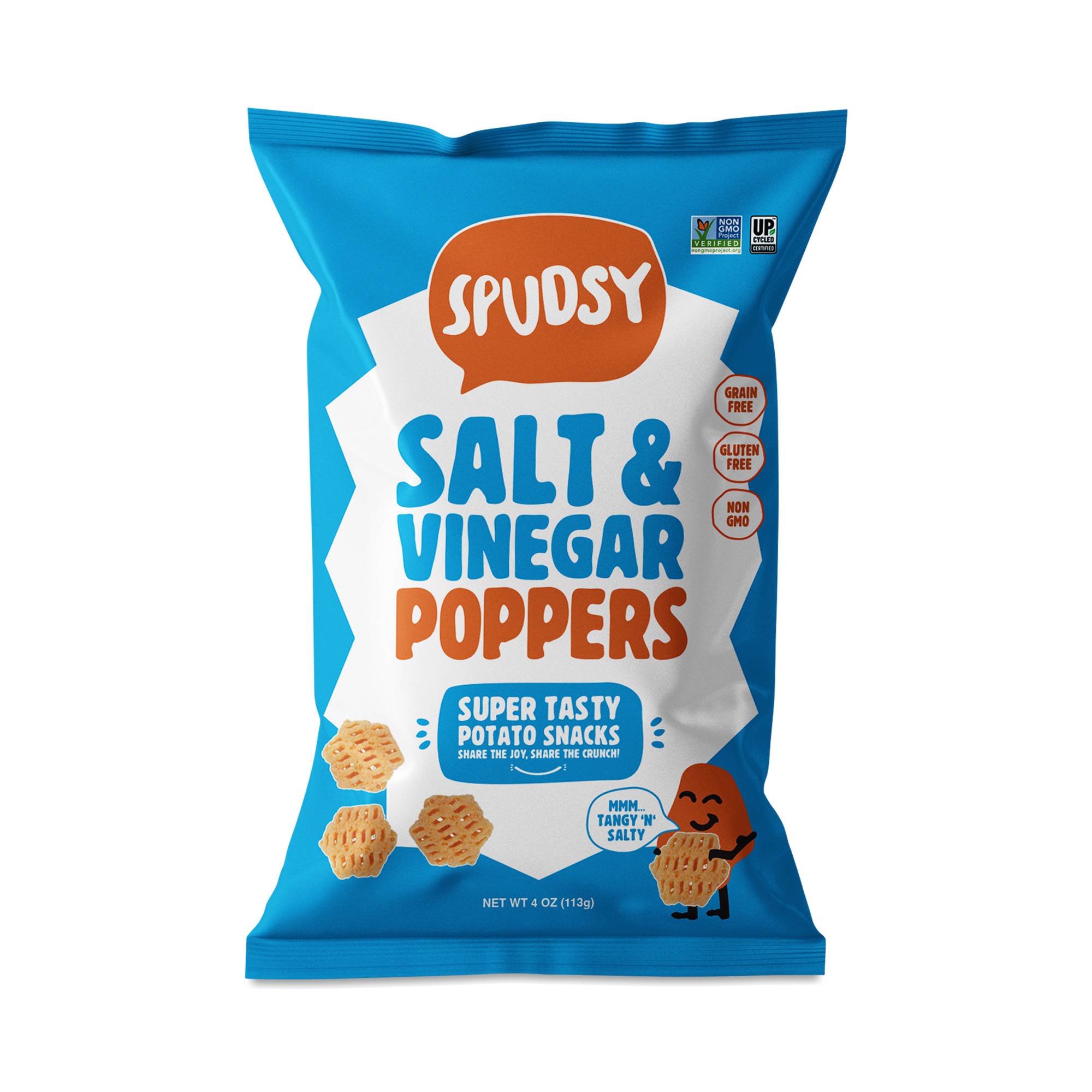Sweet Potato Poppers, Salt & Vinegar