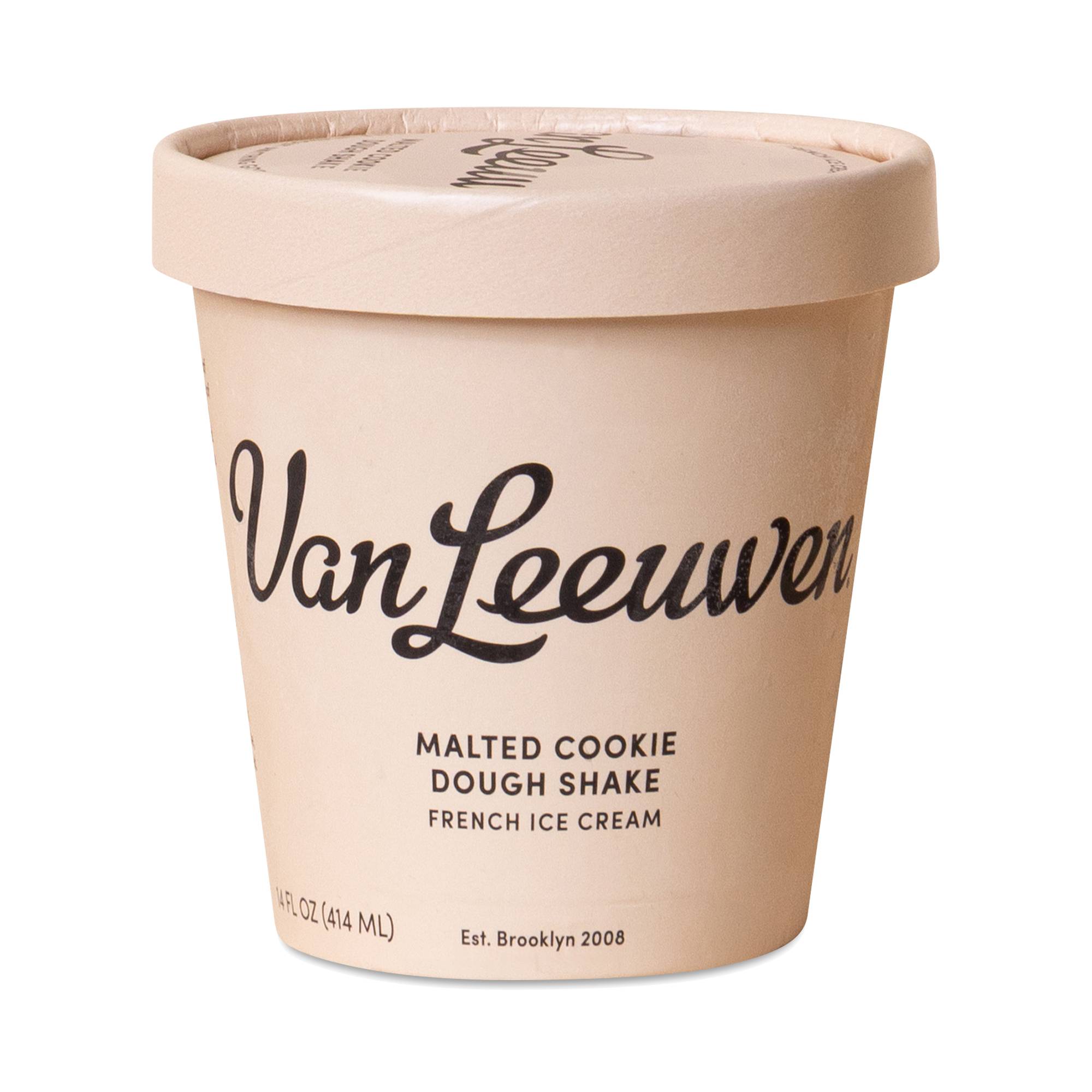 French Ice Cream, Malted Cookie Dough Shake