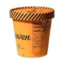 French Ice Cream, Pumpkin Cheesecake with Graham Cracker Crust