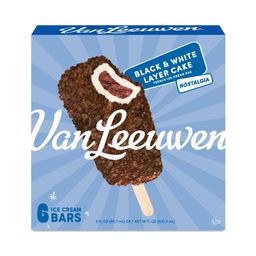 French Ice Cream Bars, Black & White Layer Cake