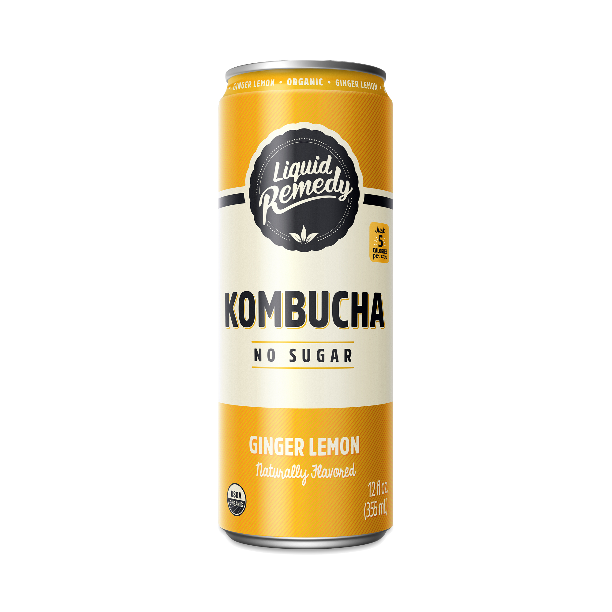 Liquid Remedy Kombucha, Ginger Lemon | Thrive Market