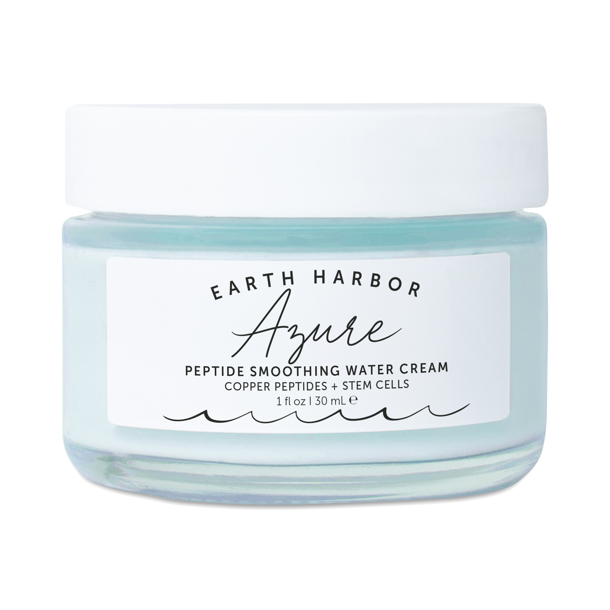 Earth Harbor Azure Peptide Smoothing Water Cream Thrive Market