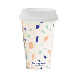Compostable 12 oz Cup & Lid Set