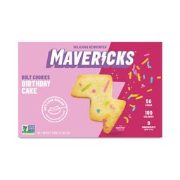 Bolt Cookies, Birthday Cake