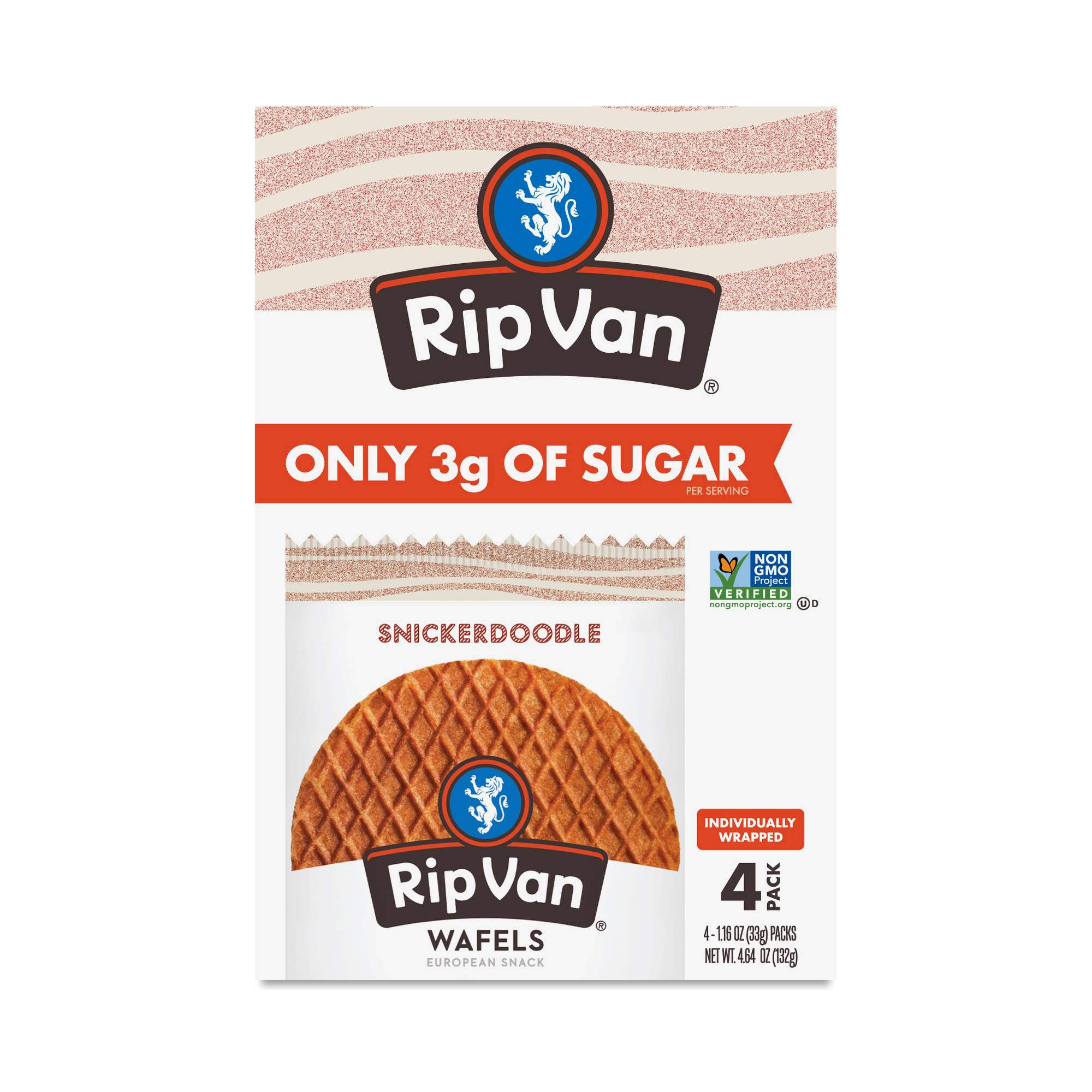 Wafels, Snickerdoodle, Snack Pack