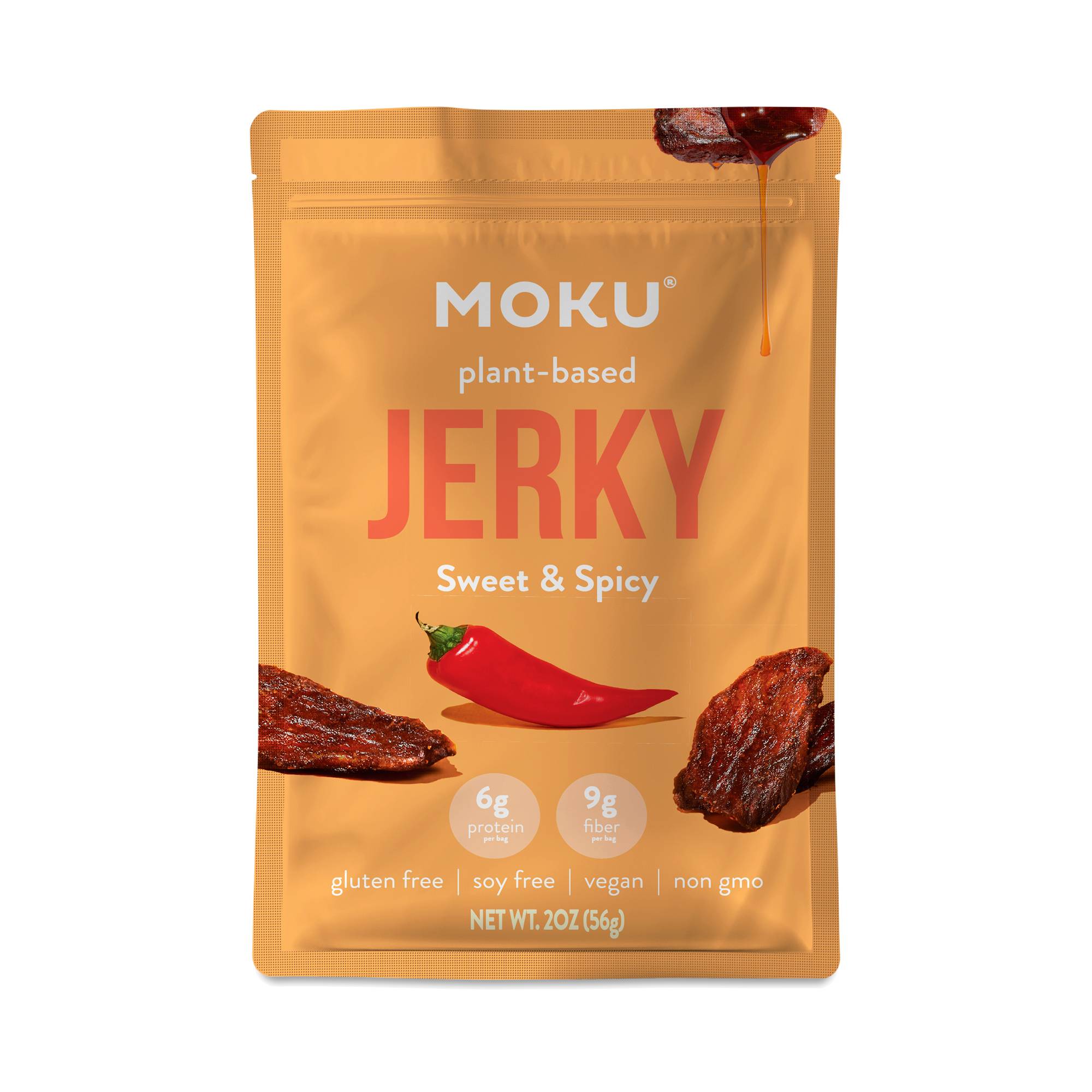 Mushroom Jerky, Sweet & Spicy