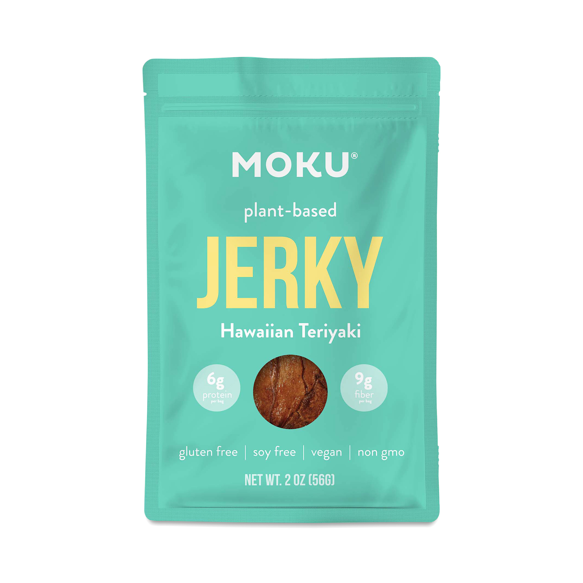 Moku Plant Based Jerky, Hawaiian Teriyaki Thrive Market