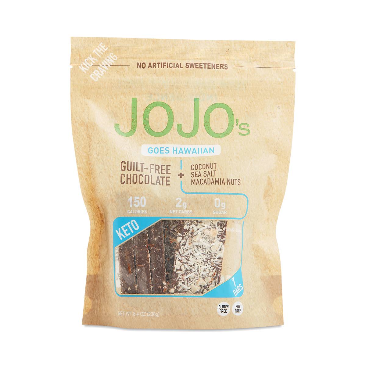 JoJo's Chocolate GuiltFree Chocolate, Goes Hawaiian Thrive Market