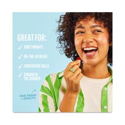 Sootheez Organic Throat Soothing Drops, Raspberry