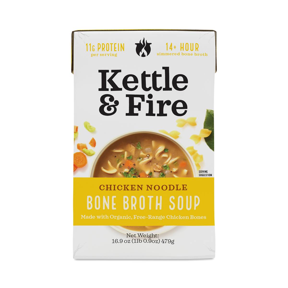 Kettle & Fire Bone Broth, Chicken Noodle Soup Thrive Market