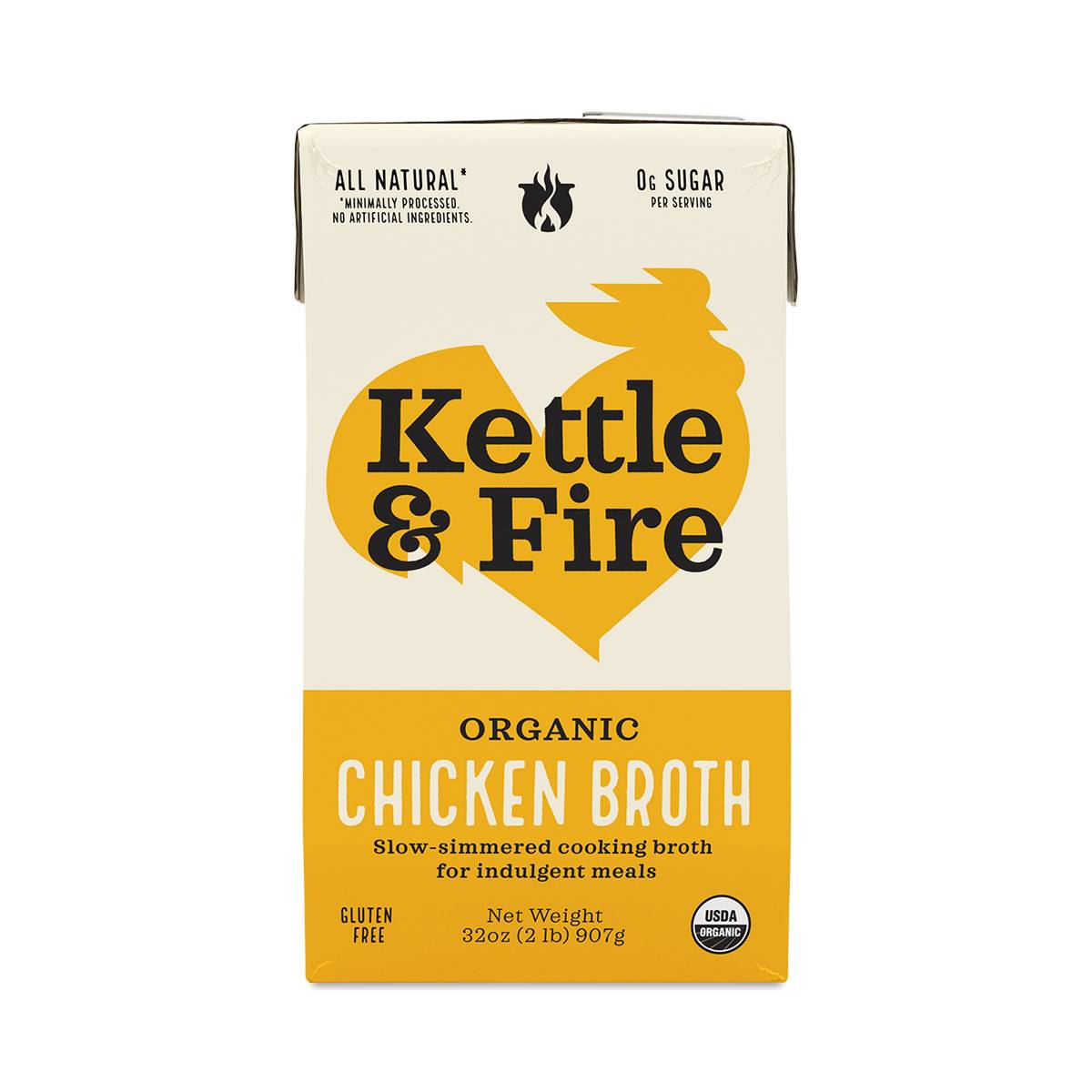 Kettle & Fire Cooking Broth, Chicken Thrive Market