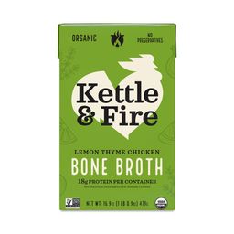 Chicken Bone Broth, Lemon Thyme