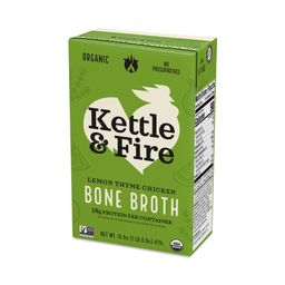 Chicken Bone Broth, Lemon Thyme