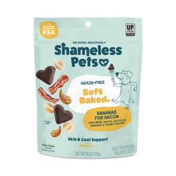 Soft-Baked Biscuit Dog Treats, Bananas for Bacon