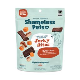 Jerky Bites Dog Treats, Duck-Tato