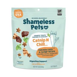Catnip N Chill Crunchy Cat Treats, Chicken Liver, Value Size