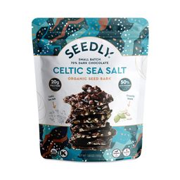 Celtic Sea Salt, Organic Dark Chocolate Bark
