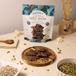 Celtic Sea Salt, Organic Dark Chocolate Bark