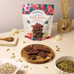 Raspberry Bliss, Organic Dark Chocolate Bark