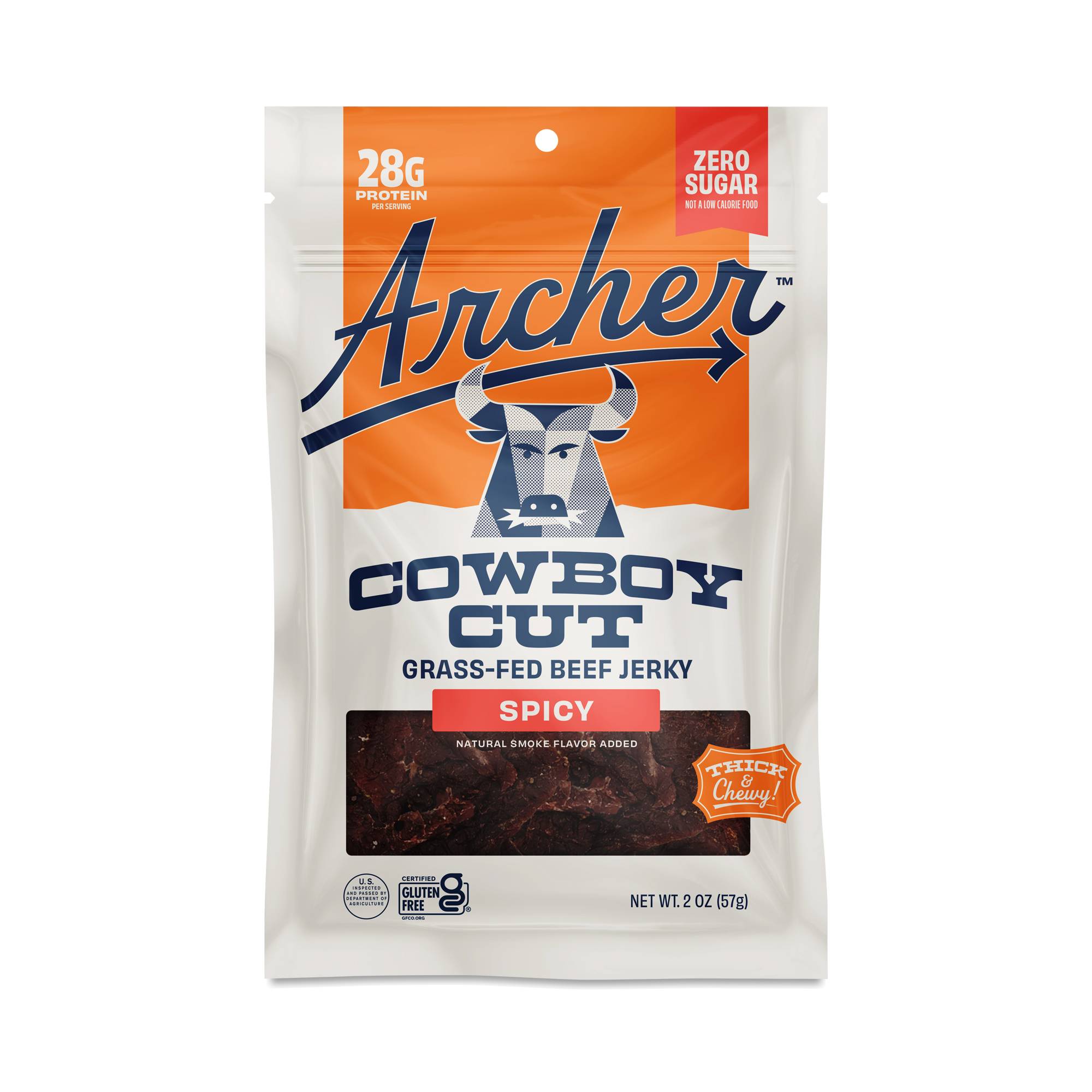 Cowboy Cut Beef Jerky, Spicy