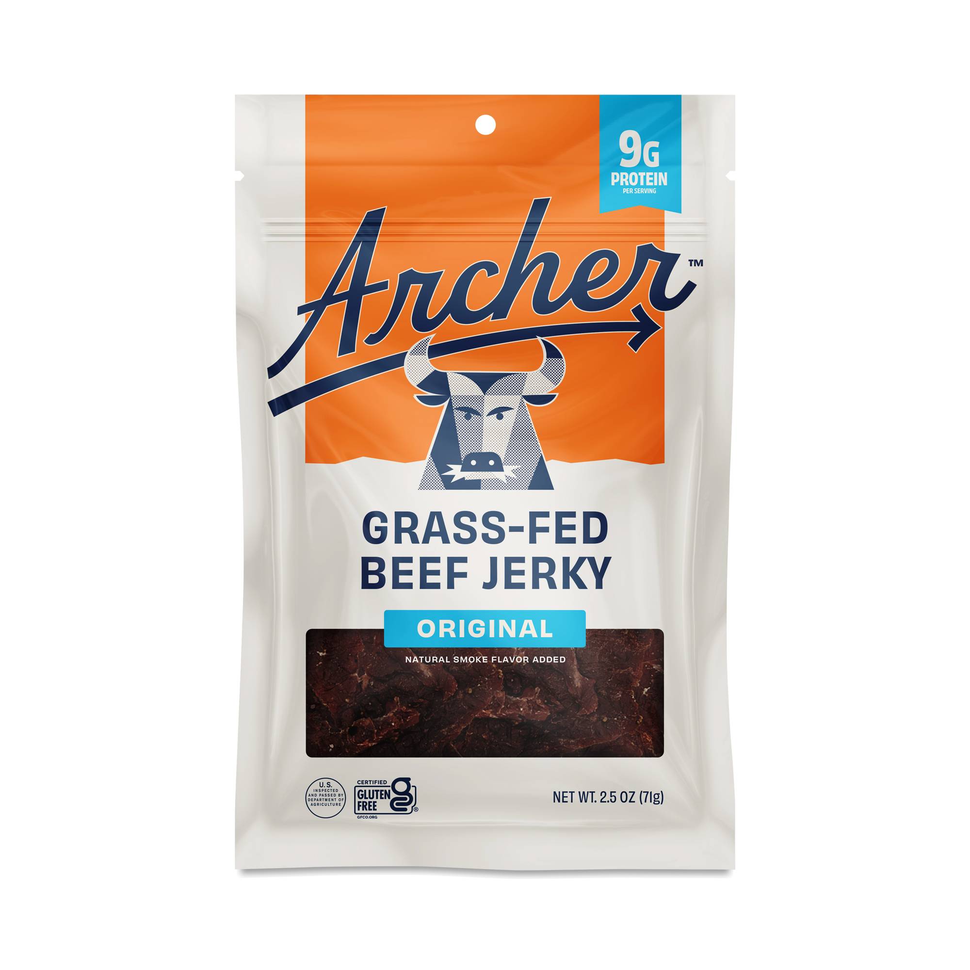 Country Archer, Grass-Fed Beef Jerky, Original