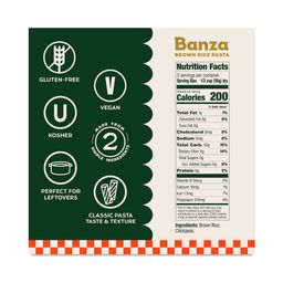 Gluten Free Brown Rice Pasta, Penne