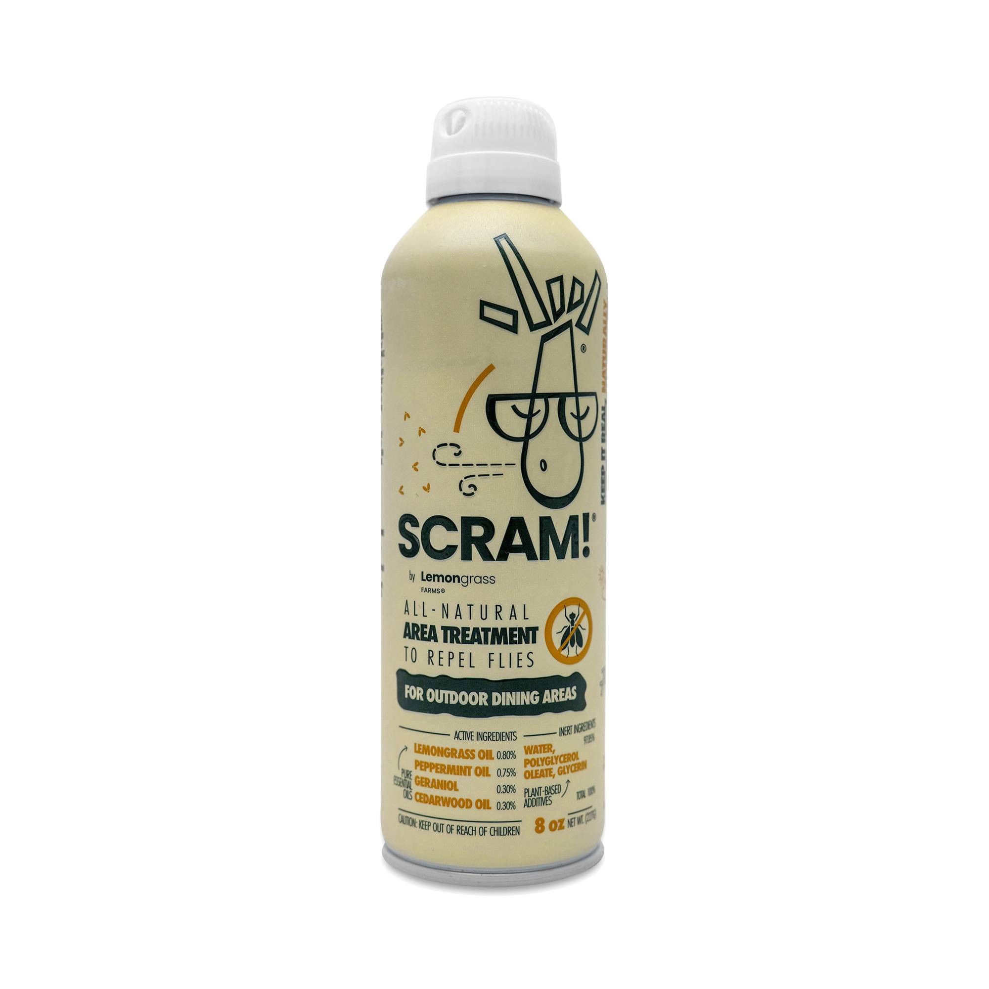 Scram! Area Treatment to Repel Flies
