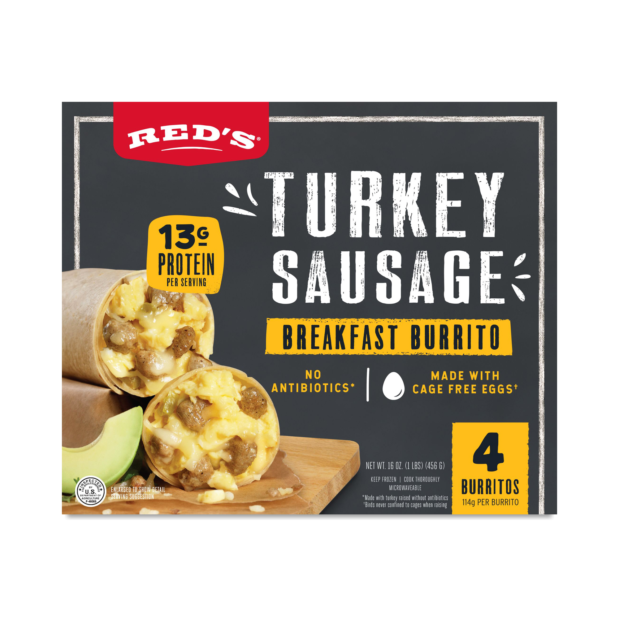 RED'S Breakfast Burrito, Turkey Sausage | Thrive Market