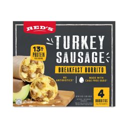 Breakfast Burrito, Turkey Sausage
