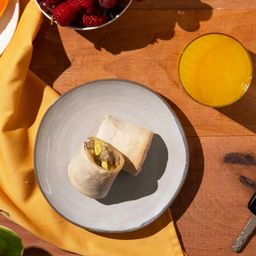Breakfast Burrito, Turkey Sausage
