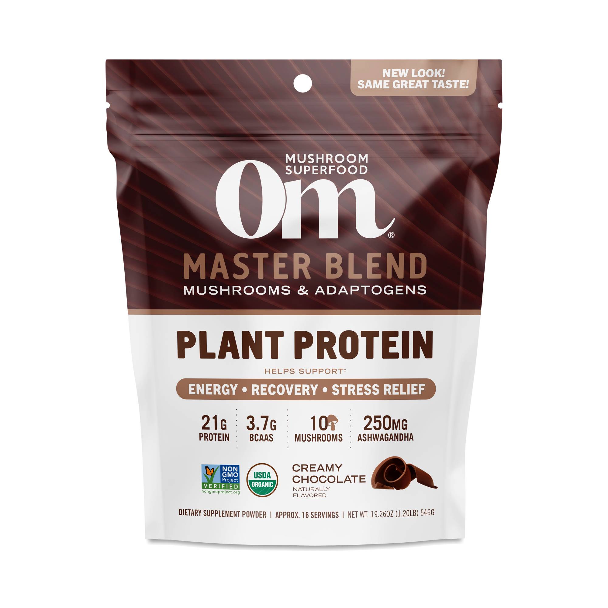 Mushroom Master Blend Protein Powder, Chocolate