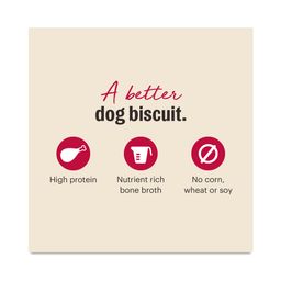 Bone Broth Bites Dog Treats, Beef Bone Broth, Sweet Potatoes, & Parsley