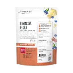 Parmesan Pecks Dog Treats, Beef, Parmesan & Blueberry