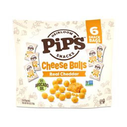 Cheese Balls, Real Cheddar, Snack Pack