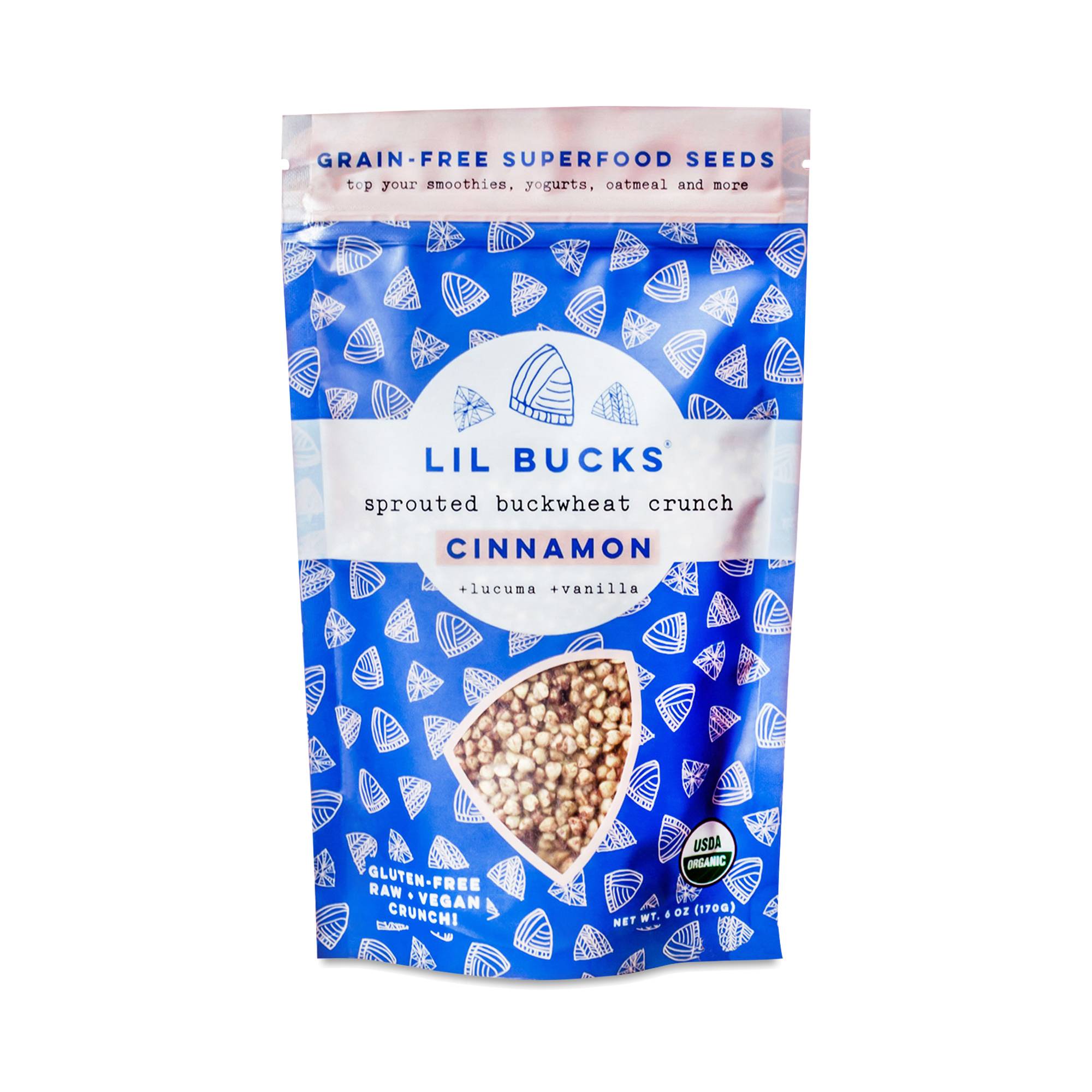 Sprouted Buckwheat Crunch, Cinnamon