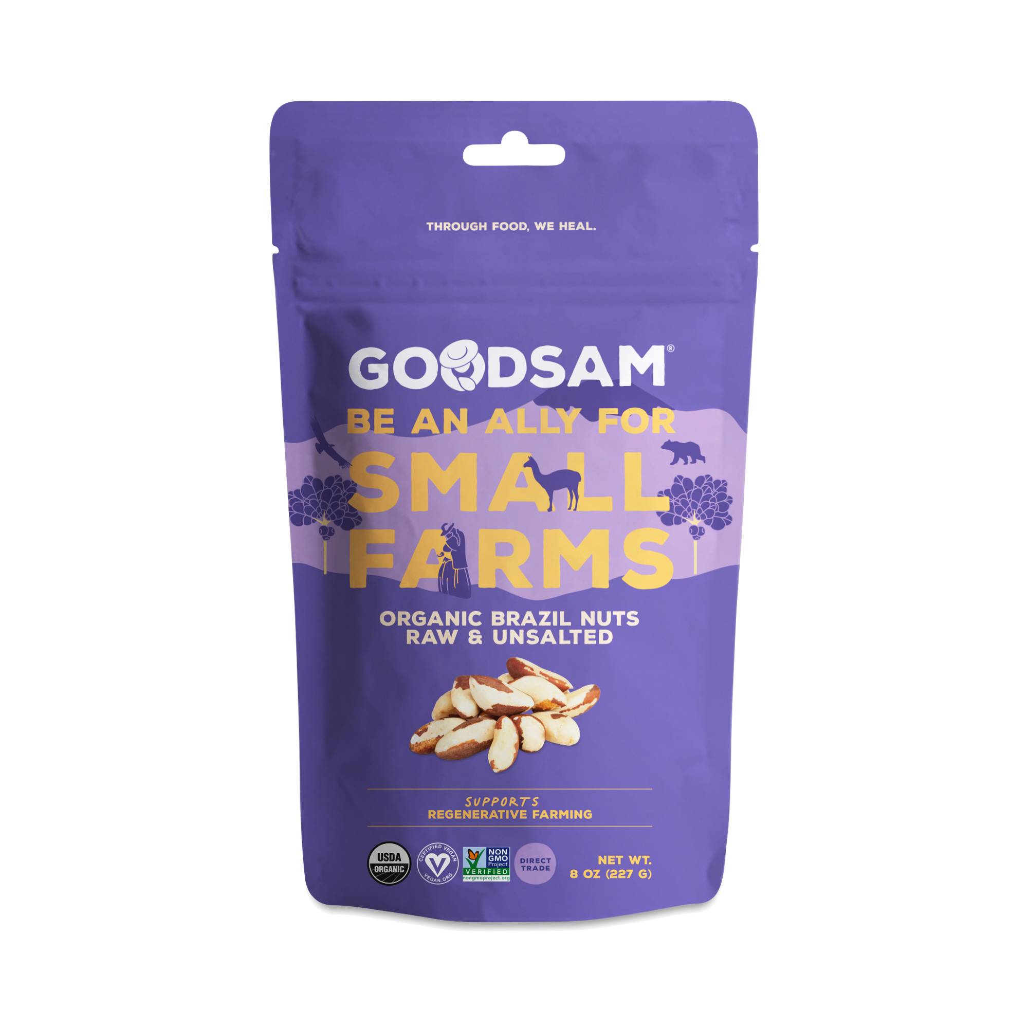 Organic Raw Brazil Nuts, Unsalted