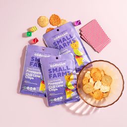 Crispy Crunchy Pineapple Chili Lime Chips