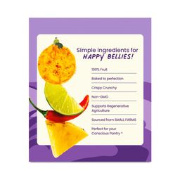 Crispy Crunchy Pineapple Chili Lime Chips