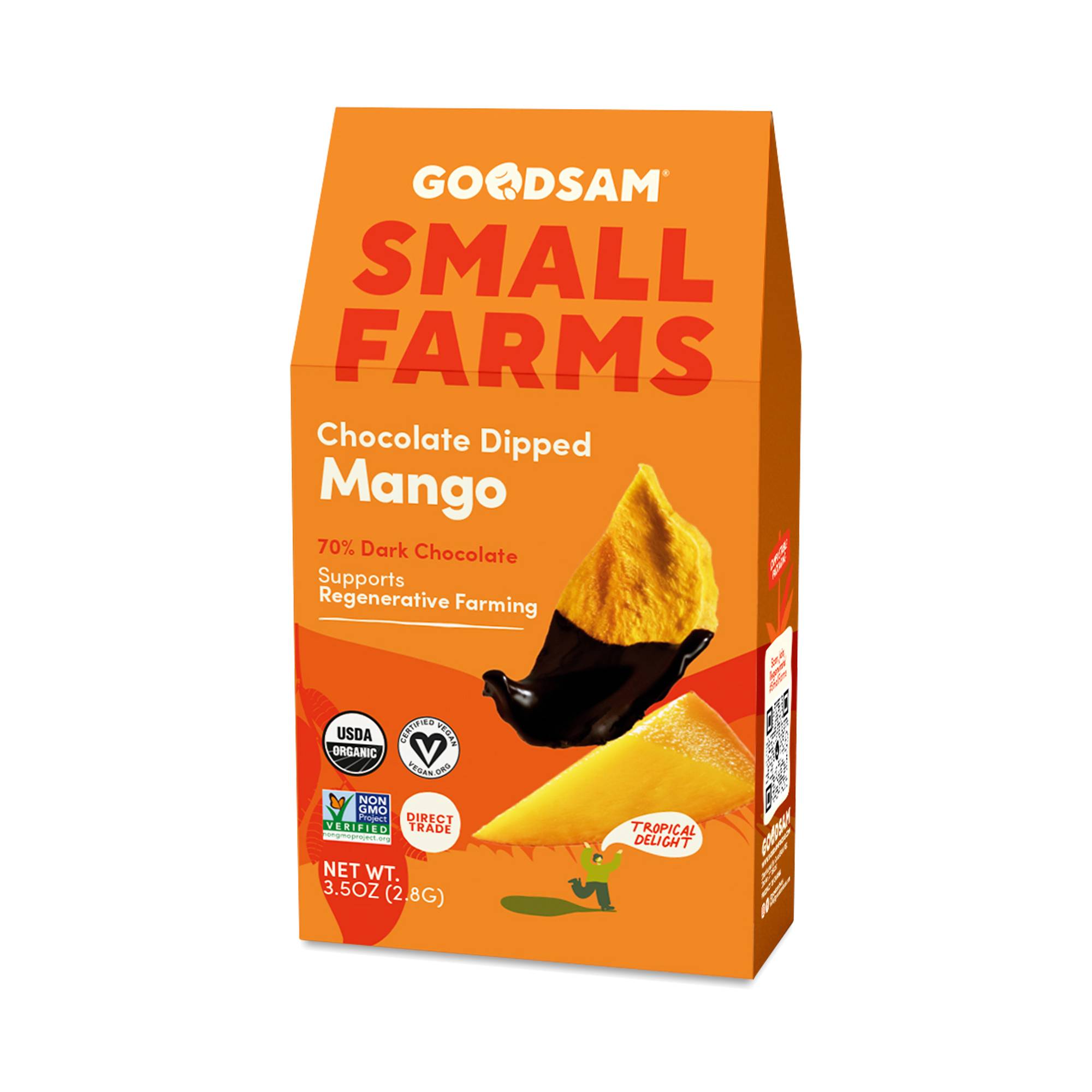 Chocolate Dipped Mango