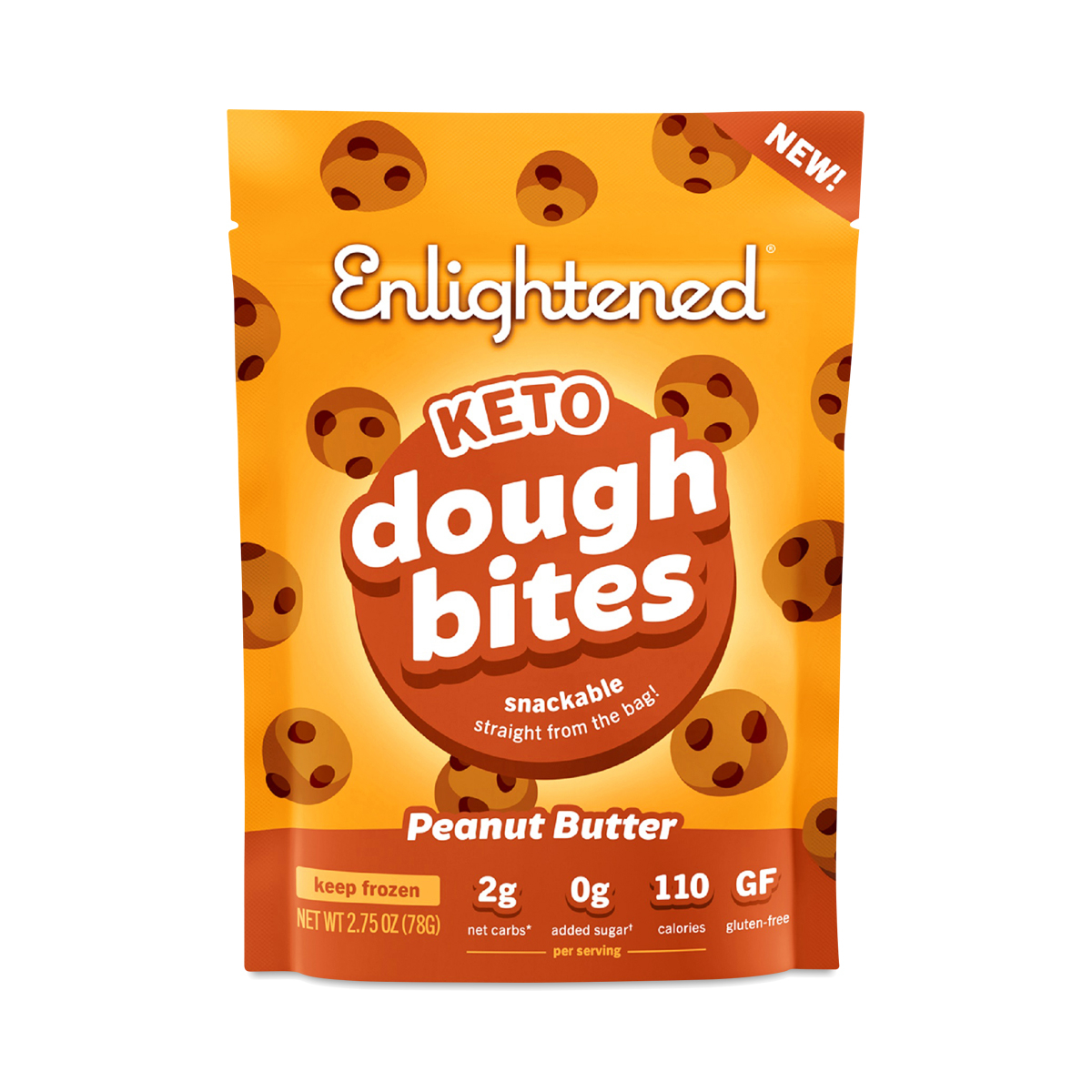 Enlightened Keto Cookie Dough Bites, Peanut Butter Thrive Market