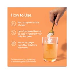 Foundational Daily Fiber, Peach Mango