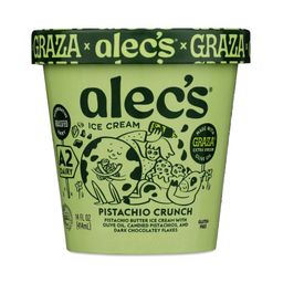 Pistachio Crunch with Graza Olive Oil Ice Cream