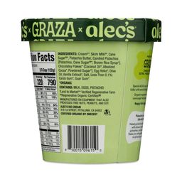 Pistachio Crunch with Graza Olive Oil Ice Cream