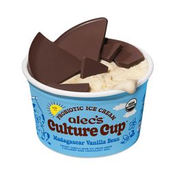 Organic Madagascar Vanilla Probiotic Ice Cream Cups