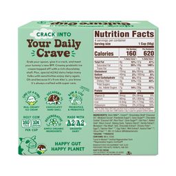 Organic Mint Chocolate Cookie Probiotic Ice Cream Cups