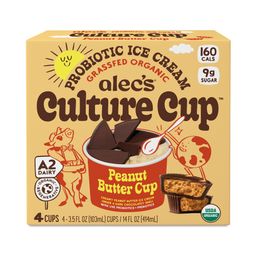 Organic Peanut Butter Cup Probiotic Ice Cream Cups