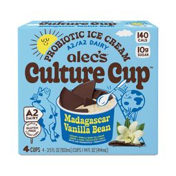 Probiotic Ice Cream Culture Cups, Madagascar Vanilla
