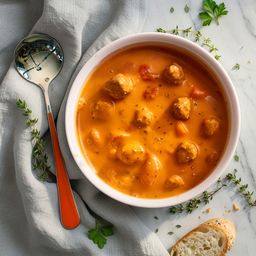 Ready to Eat Soup, Creamy Meatball
