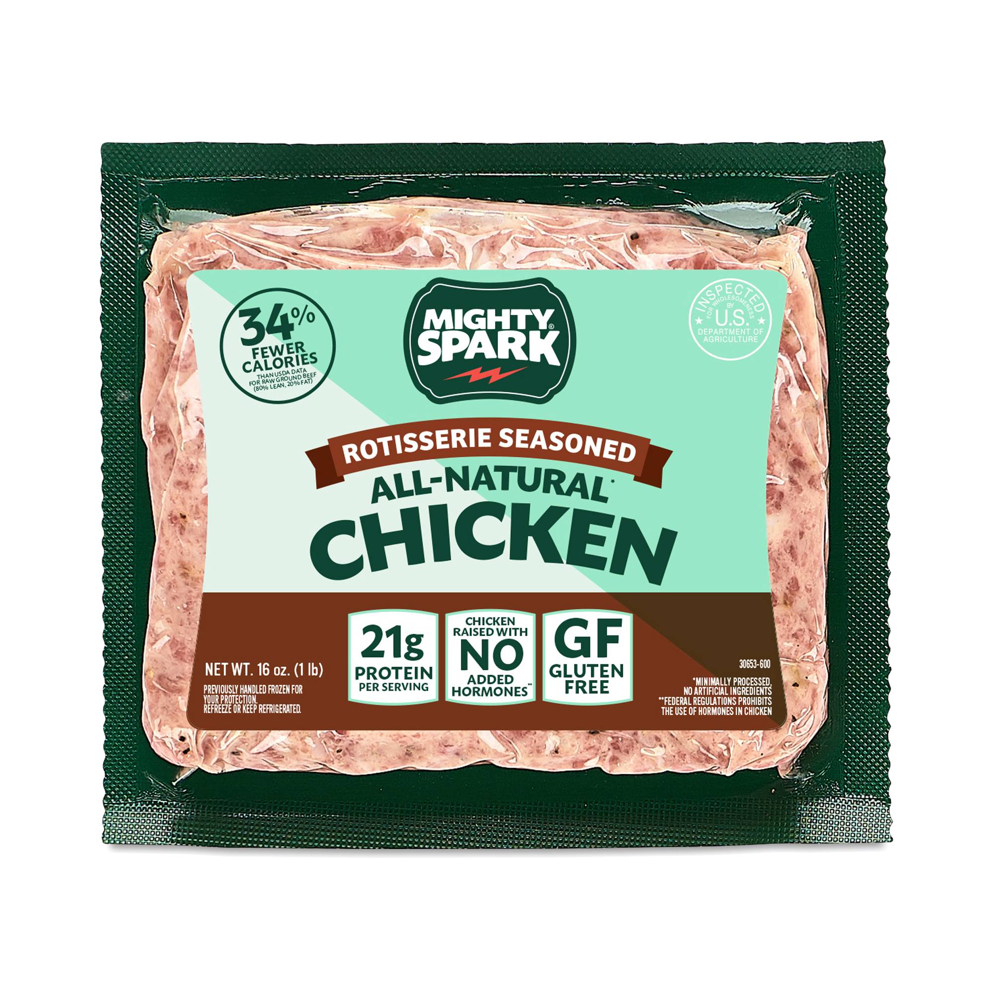 Ground Chicken, Rotisserie Seasoned